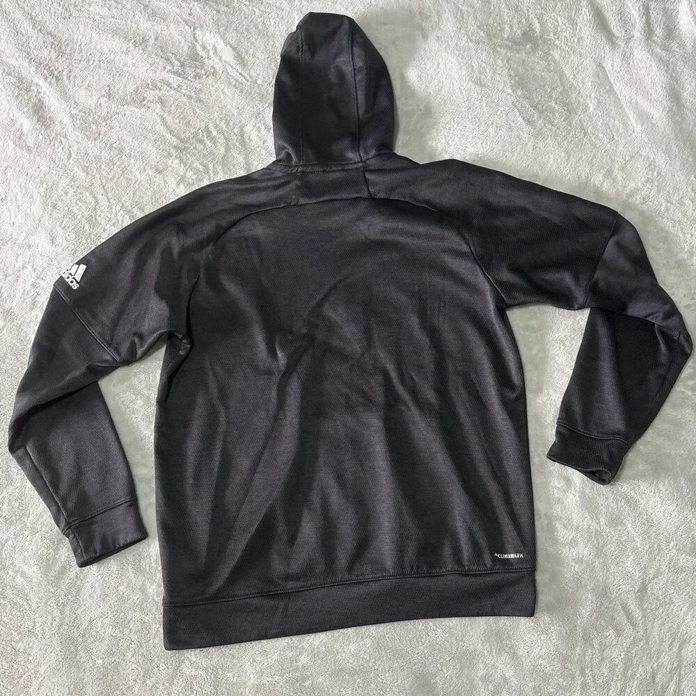 Adidas Blue Devil Football Hoodie black athletic collage sports fall winter teen